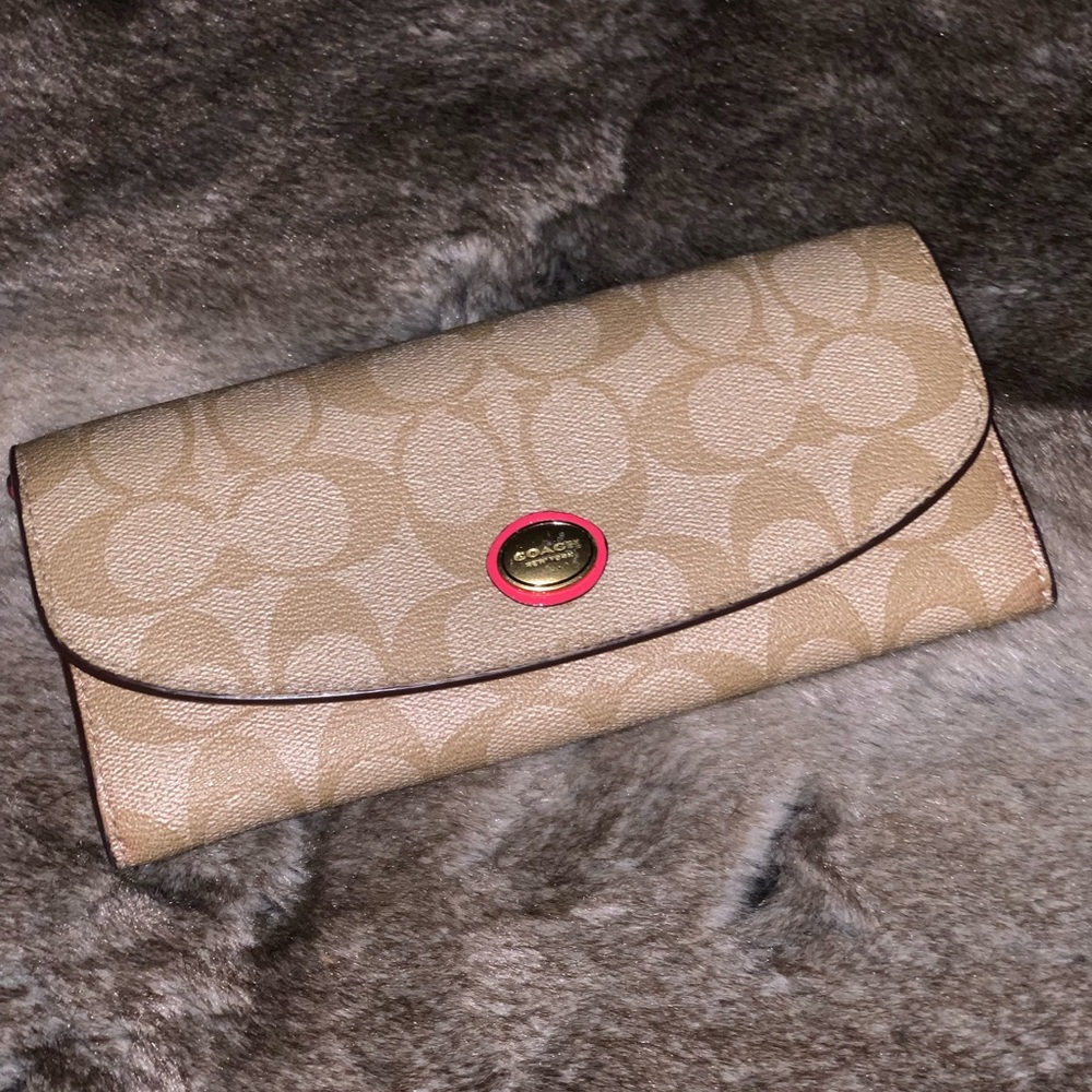 Coach Slim PVC Wallet
